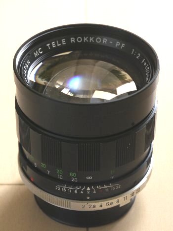 minolta MC Rokkor Lens