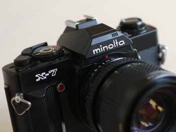 誕生日プレゼント ミノルタ #2282 35mm Black X-7 Minolta フィルム